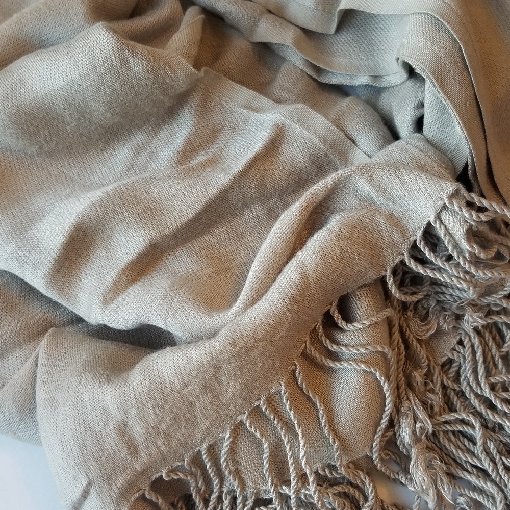❗Charming Charlie Taupe Wrap Scarf❗